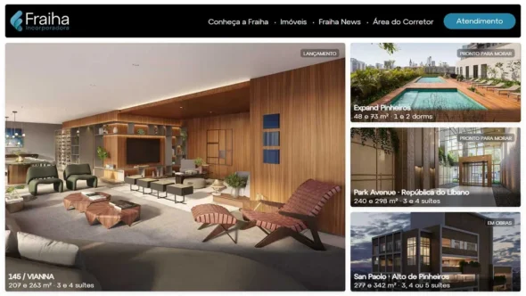 Fraiha Incorporadora - novo site 2026